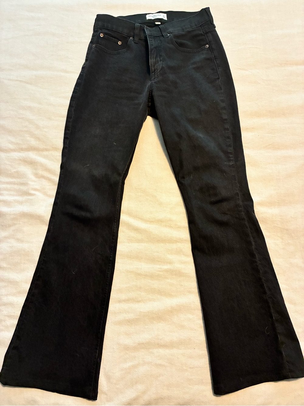Abercrombie & Fitch Curve Love Mid Rise Bootcut Jean